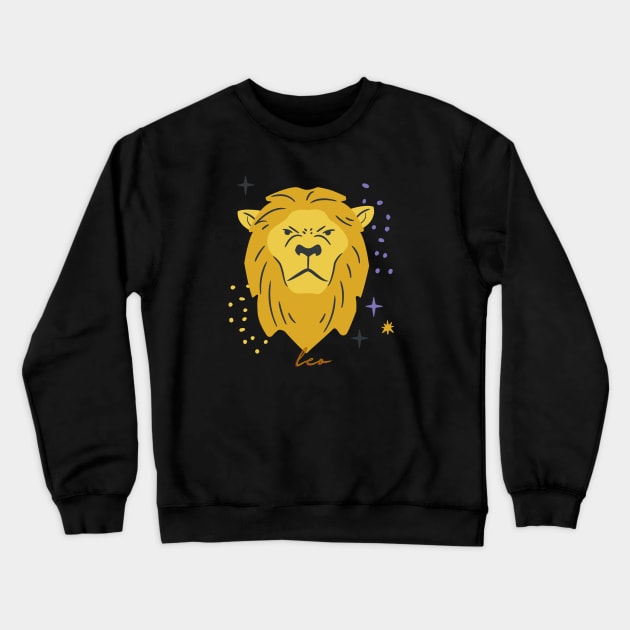 leo Crewneck Sweatshirt by watermelonW